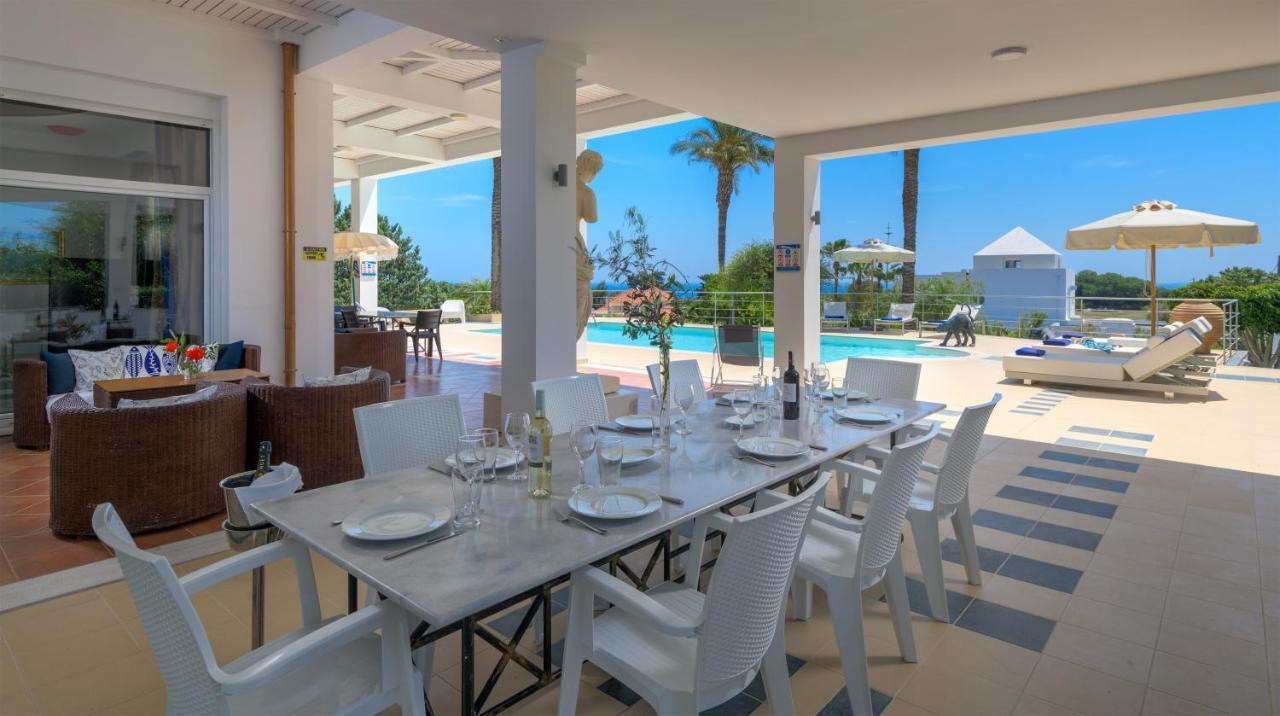 Grande Dame Villa Of Rhodes Asgourou Exterior foto